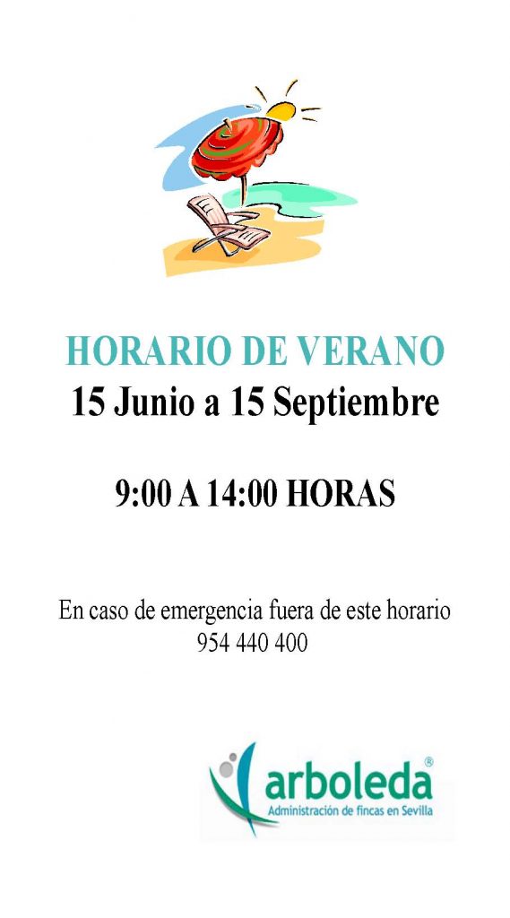 Administracion Arboleda - Horario_verano