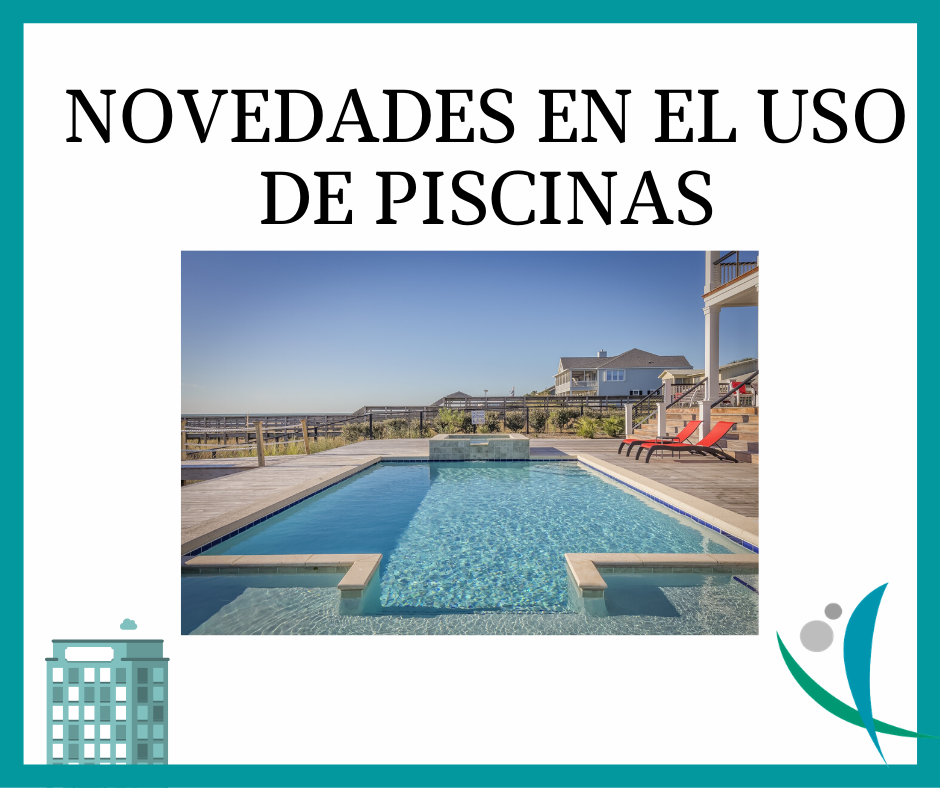 Novedades en el uso de piscinas