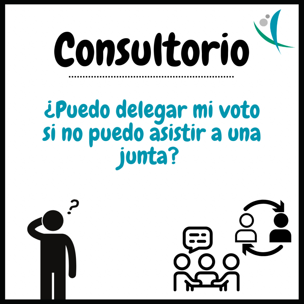 Consultorio: Delegación del voto